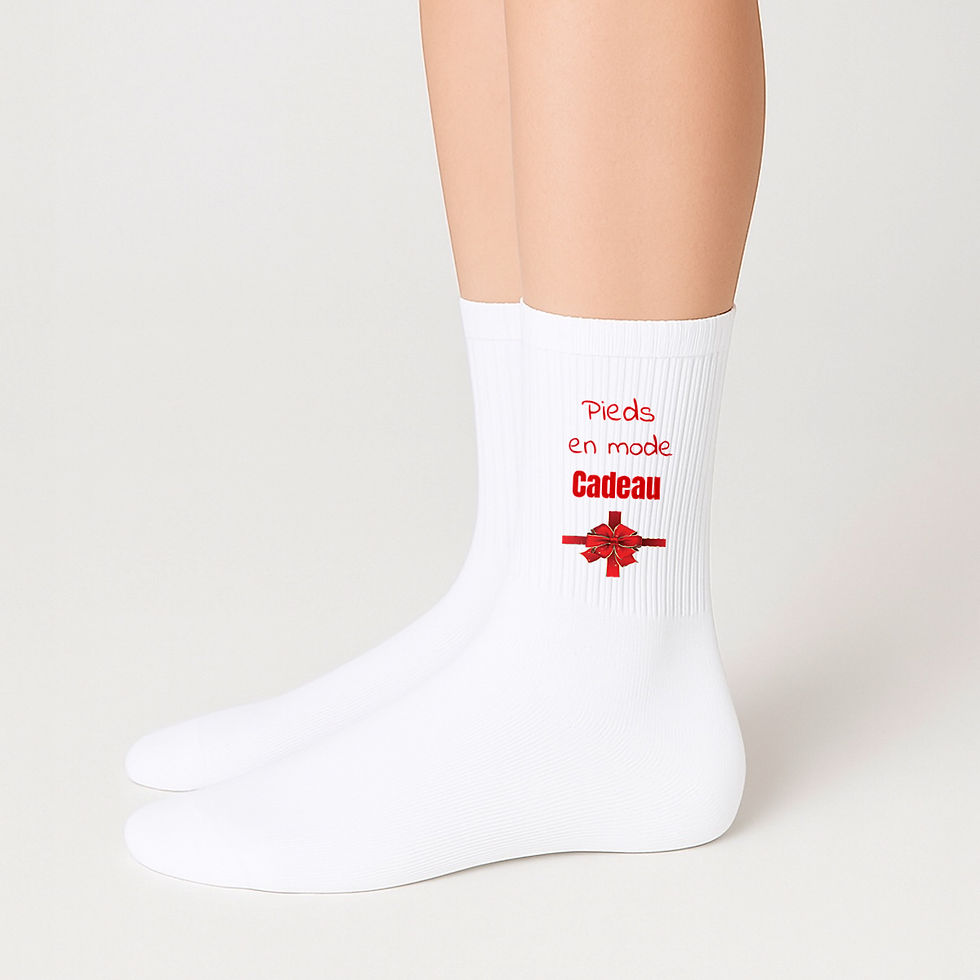 Cadeau aux pieds - paire de chaussette