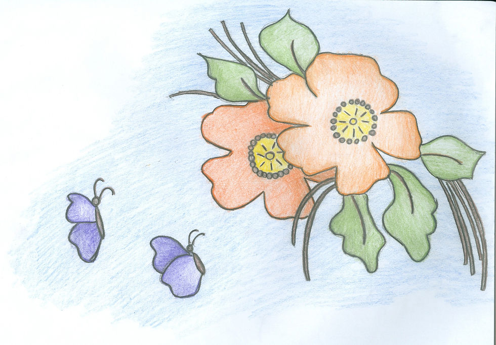 Flores Laranja