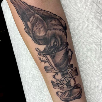 Black and grey tattoo JakiTatu - Jacksonville Tattoo Artist
