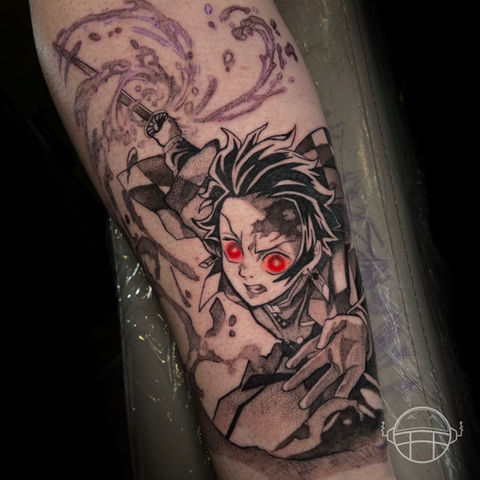 Demon Slayer Tattoo Jacksonville Tattoo Artist