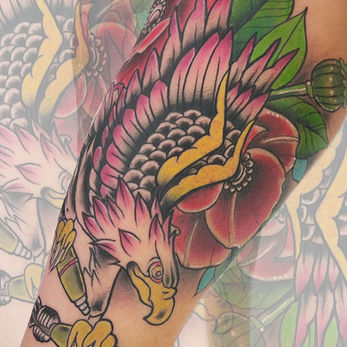 Traditional Eagle Tattoo