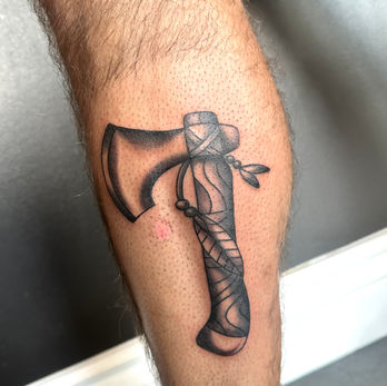 Axe tattoo Jacksonville Tattoo Artist