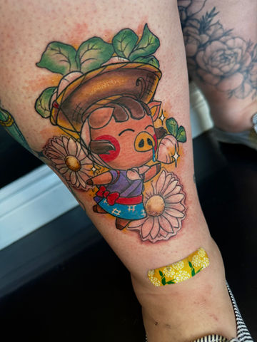 Animal Crossing Tattoo Jakitatu Jacksonville Tattoo Artist