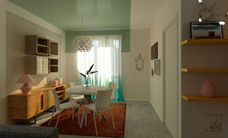 rendering zona pranzo