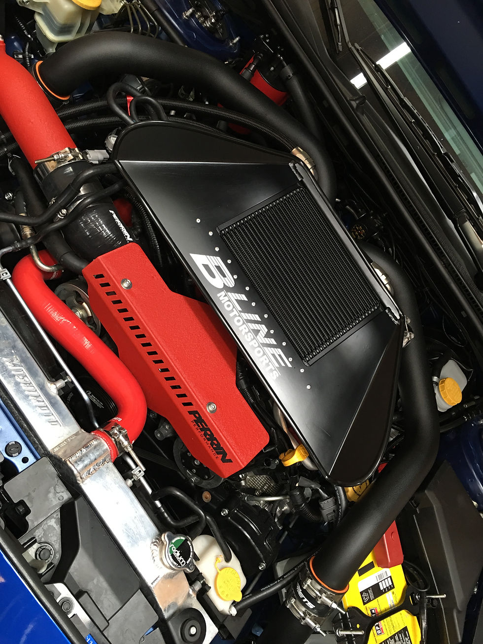 Thumbnail: Subaru STI Top Mount Oil Cooler Kit `15-`20
