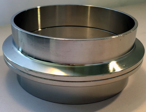 Thumbnail: 304 Stainless Steel V-band Flanges and Clamp Set (Marmon Flange) 3.00”