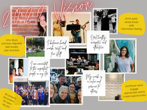 The Success of The Goal Setting Strategy: And a review of my past vision boards
