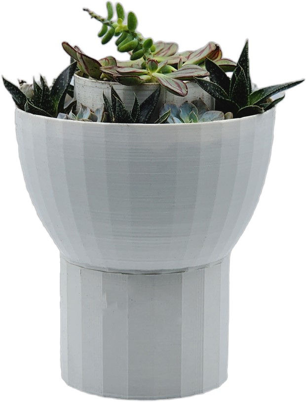 FLOWERPOT WITH FLOWER