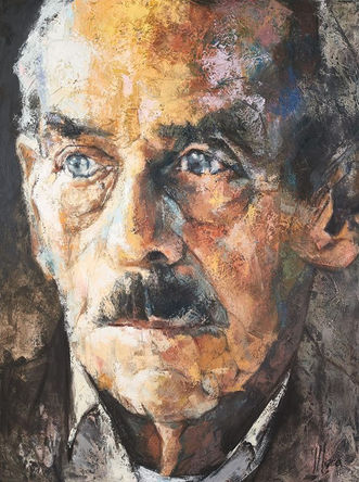 Christian Mera, Retratos Ecuador, Cuadro, Kingman