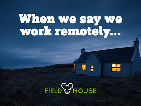 We're hiring... a Senior Fieldwork Manager 