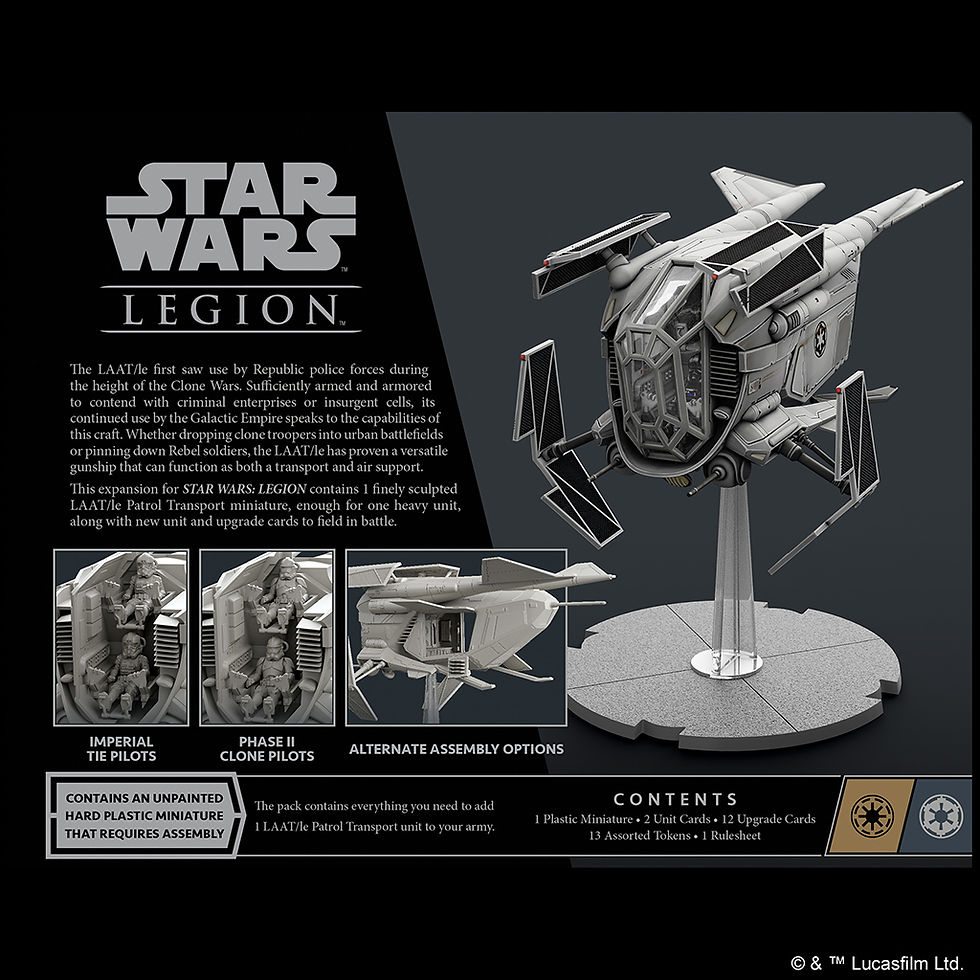 Thumbnail: Star Wars Legion: LAAT/Ie Patrol Transport Unit Expansion
