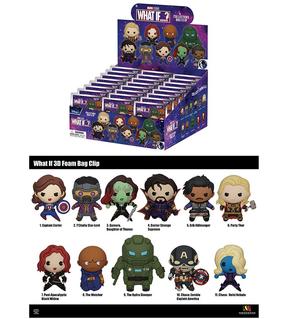 Thumbnail: Marvel's What If...? 3D Collectors Bag Clip
