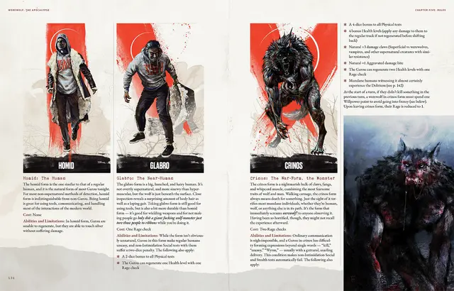 Thumbnail: Werewolf: The Apocalypse 5th Edition Core Rulebook
