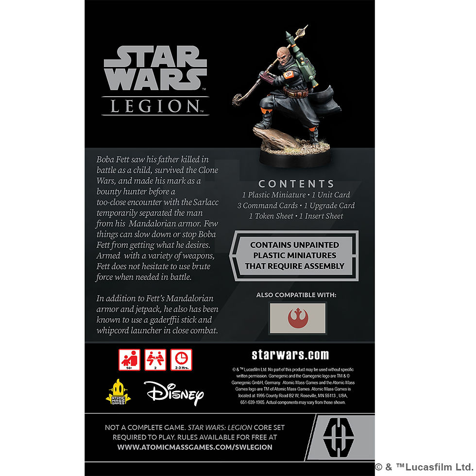 Thumbnail: Star Wars Legion: Boba Fett (Daimyo) Operative Expansion
