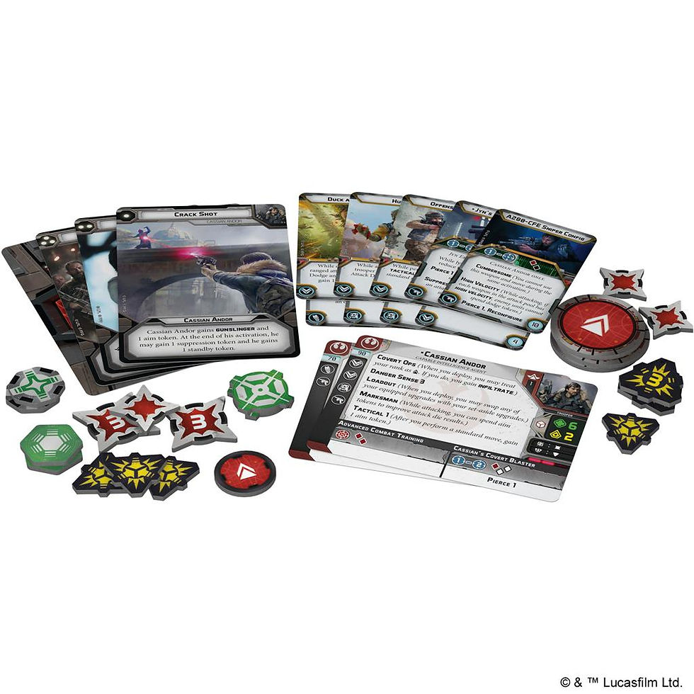 Thumbnail: Star Wars Legion: Cassian Andor & K-2SO Commander Expansion