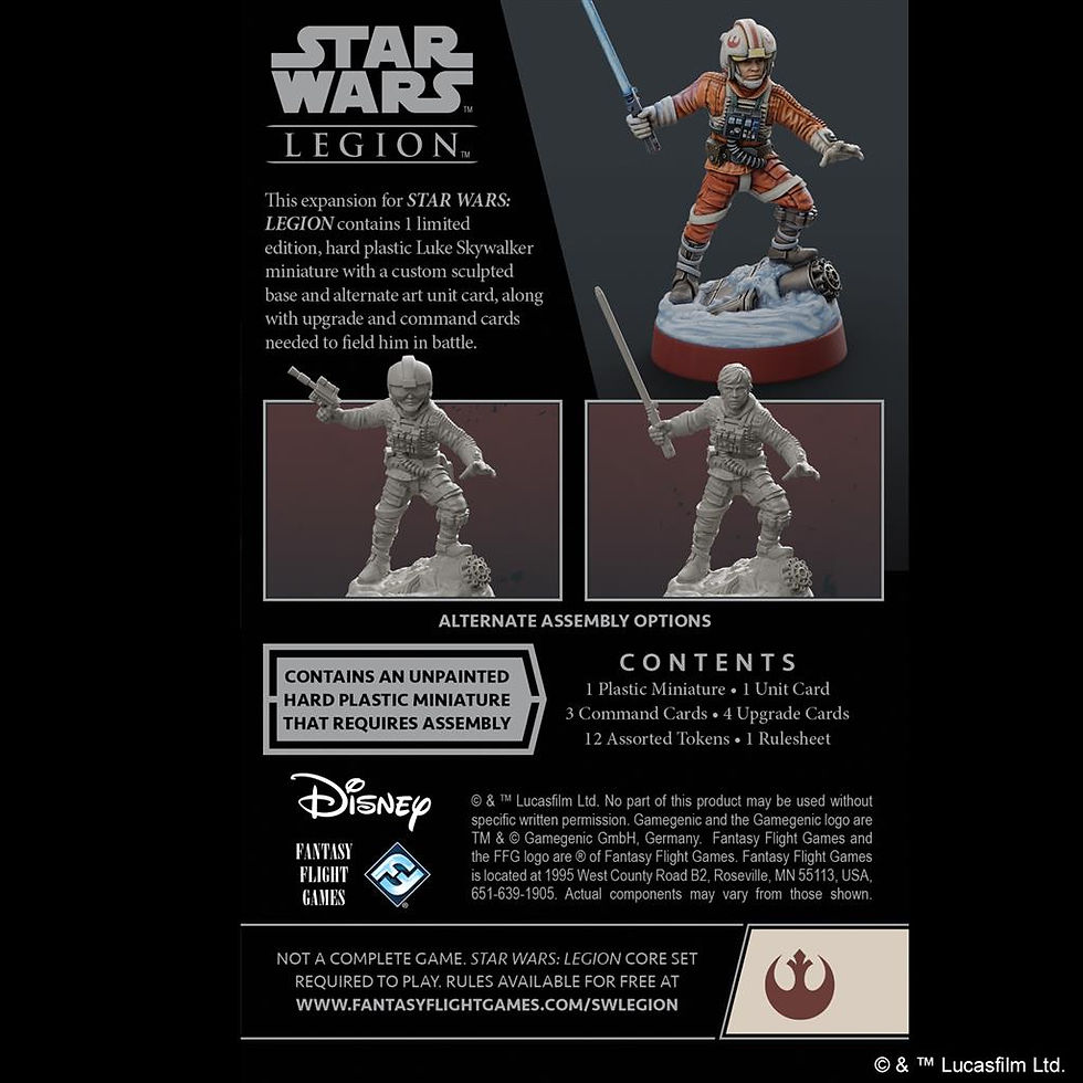 Thumbnail: Star Wars Legion: *Limited Edition* Luke Skywalker Commander Expansion