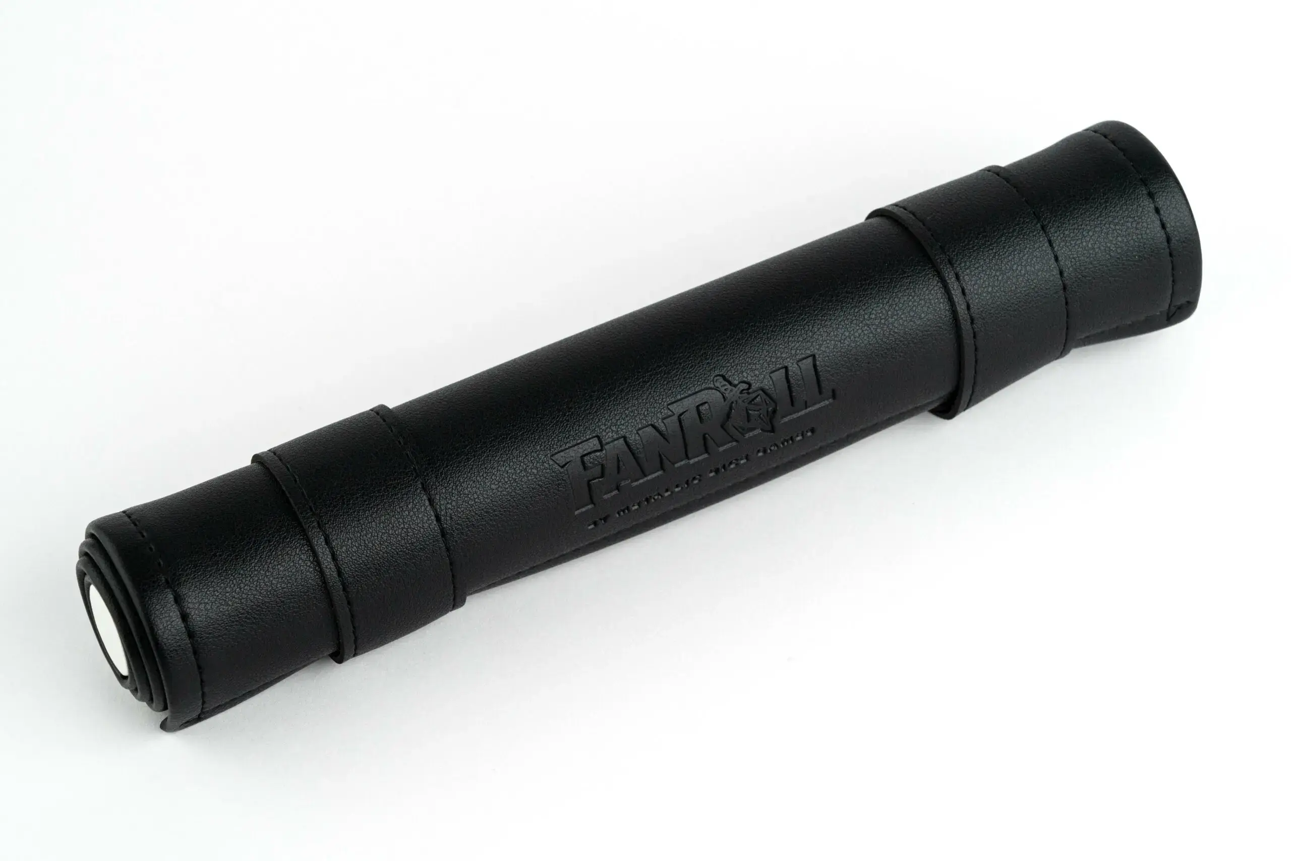FanRoll Dice Scroll - Black Leather