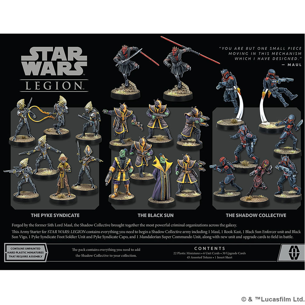Thumbnail: Star Wars Legion: Shadow Collective Starter Set