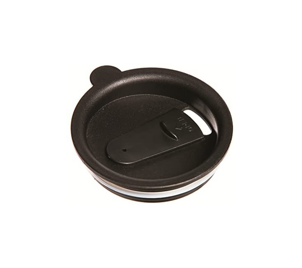Thumbnail: Purple Poppy Ceramic Latte Mug with Lid