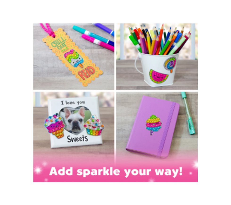 Miniatura: Big Gem Diamond Painting Kit - Sweets