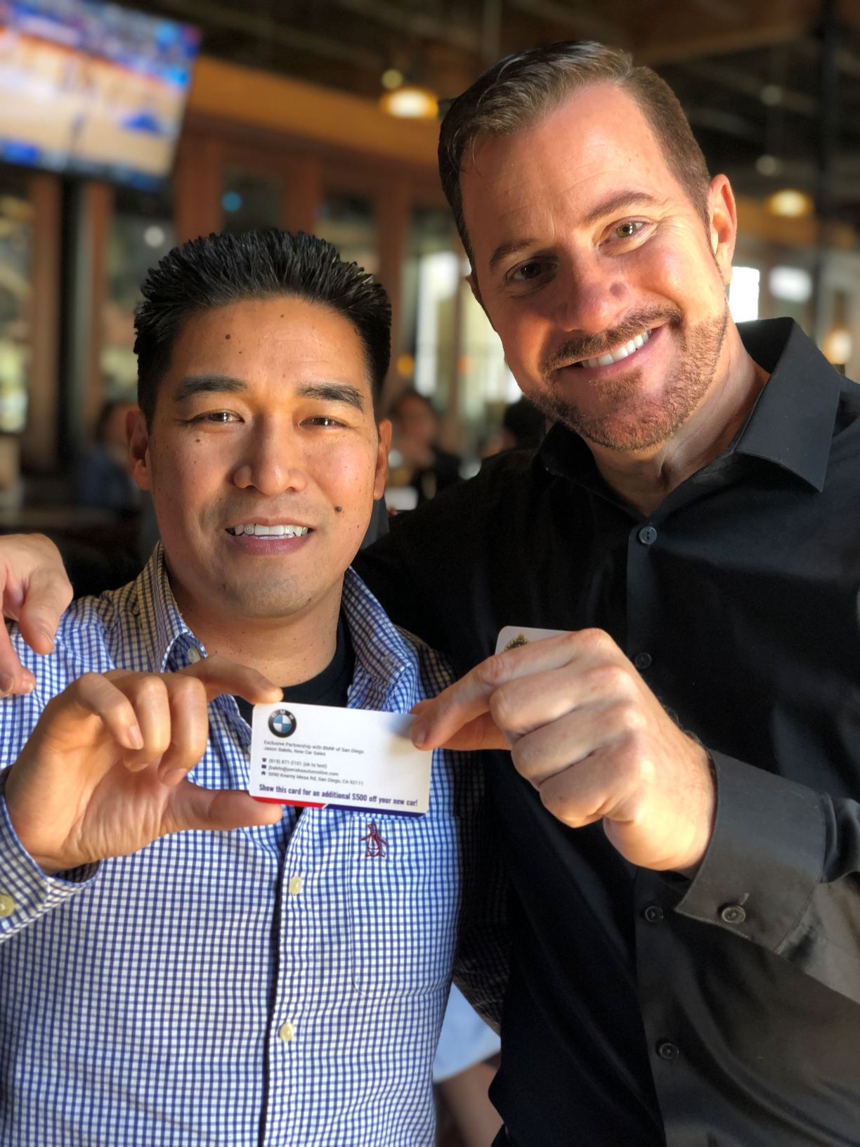 Business Card Technique