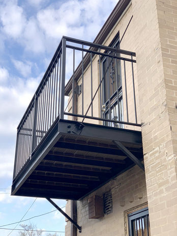 metal balconie