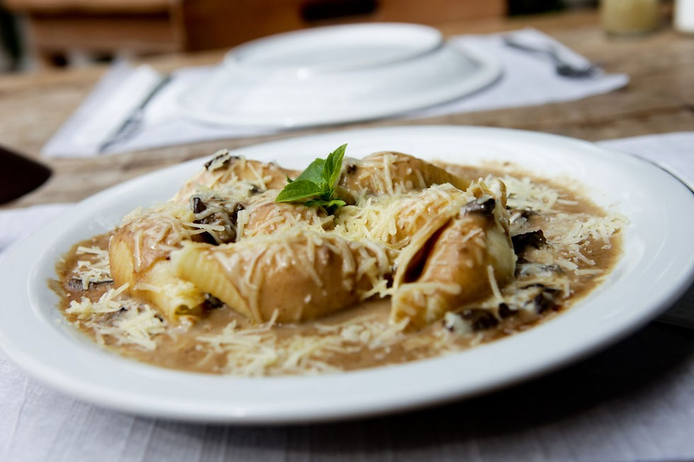 Concchiglia ao molho funghi