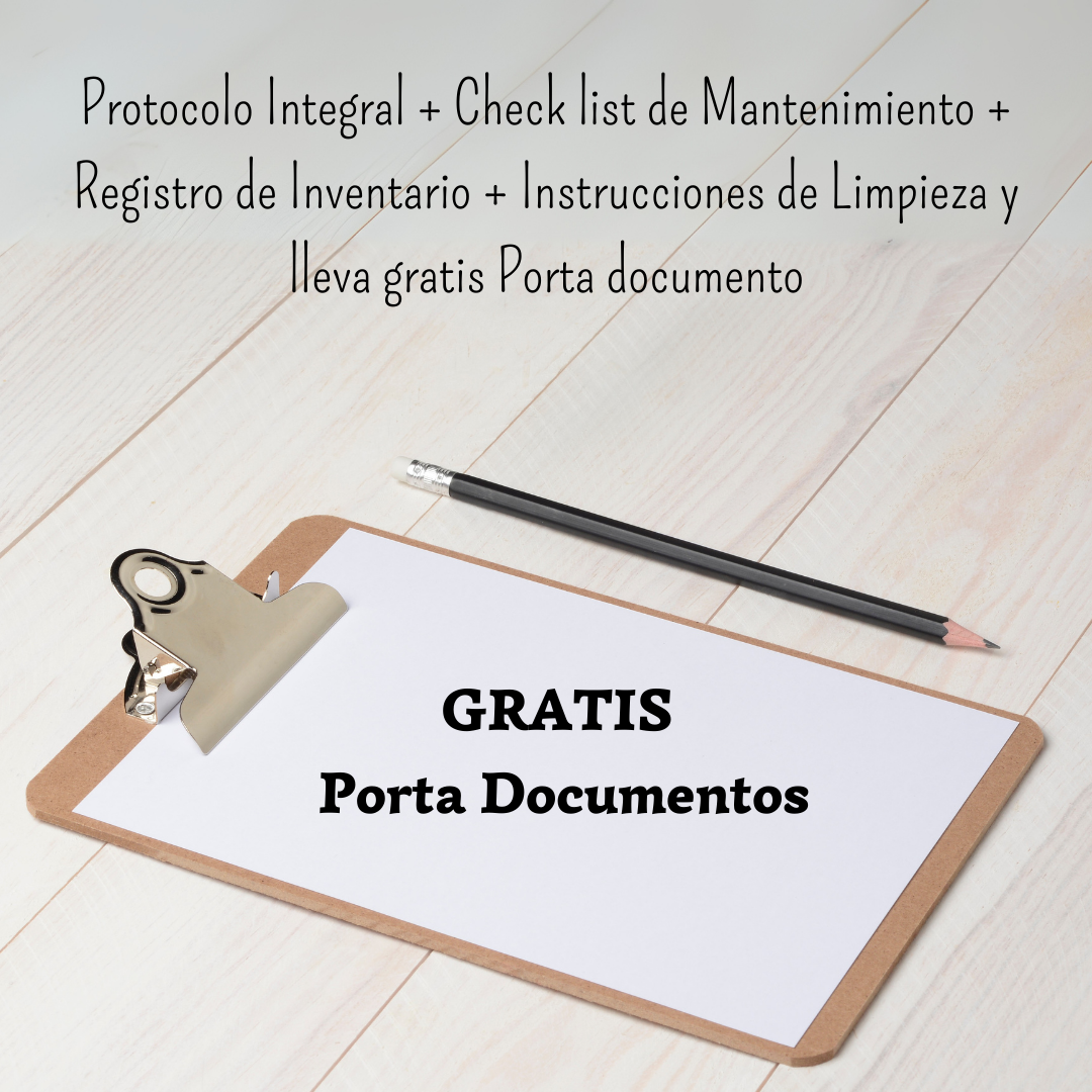 Vista previa del protocolo integral de recarga para dispensadores de jabón y shampoo en hoteles, incluyendo checklist de mant