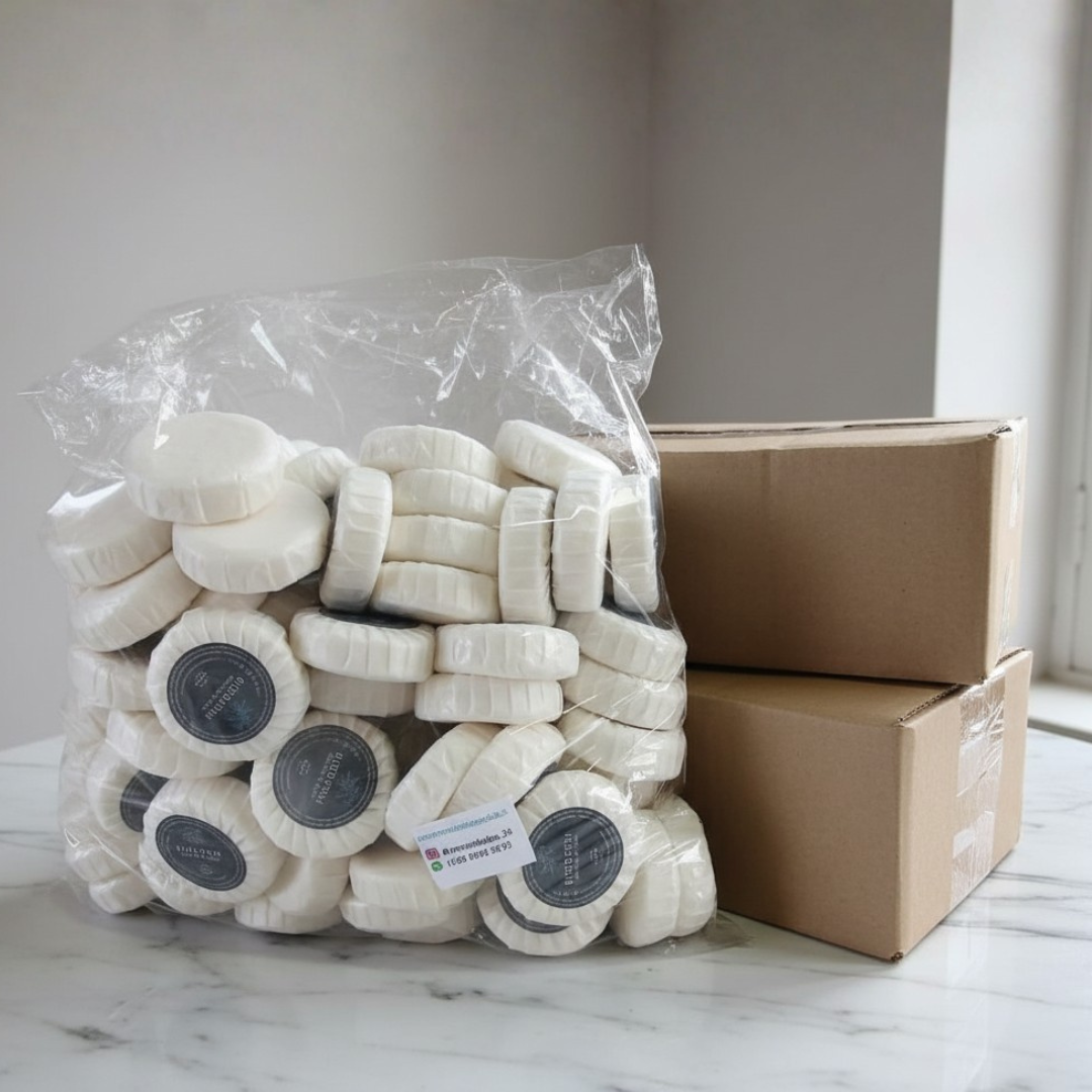 Amenities BL Chile kit hotelero para Airbnb con shampoo y jabón premium