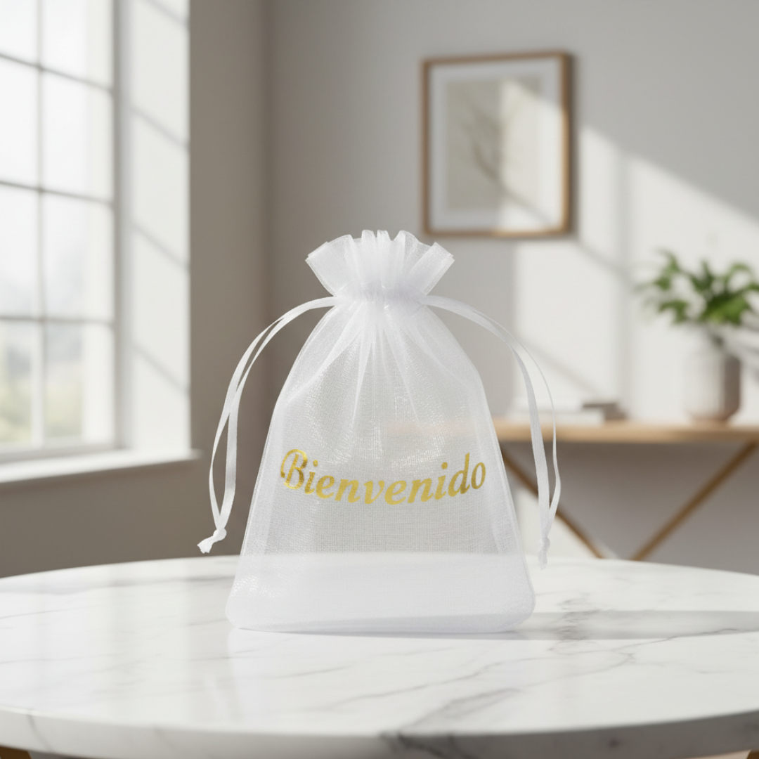 Bolsita de Organza personalizada