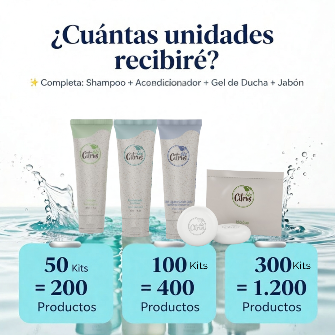 Amenidades Bio Citrus 30 ml