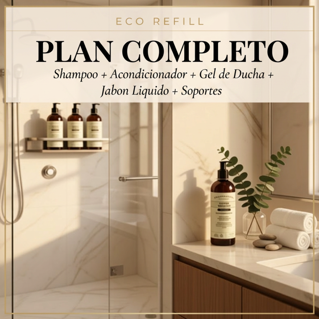 Sistema Dispensador Premium para Airbnb y Hoteles | Pharmacopia