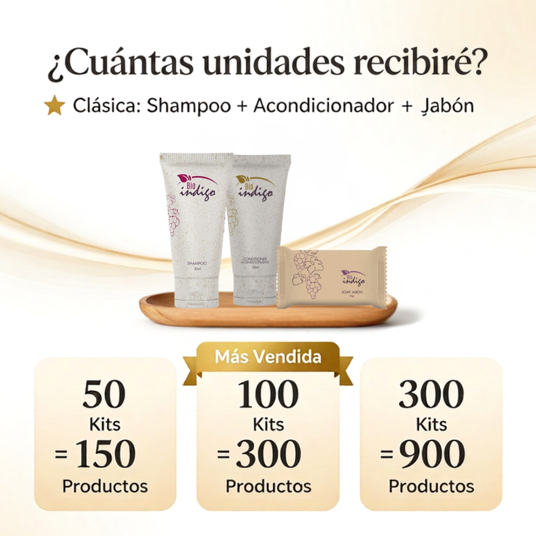 Amenidades Bio Índigo 20 ml