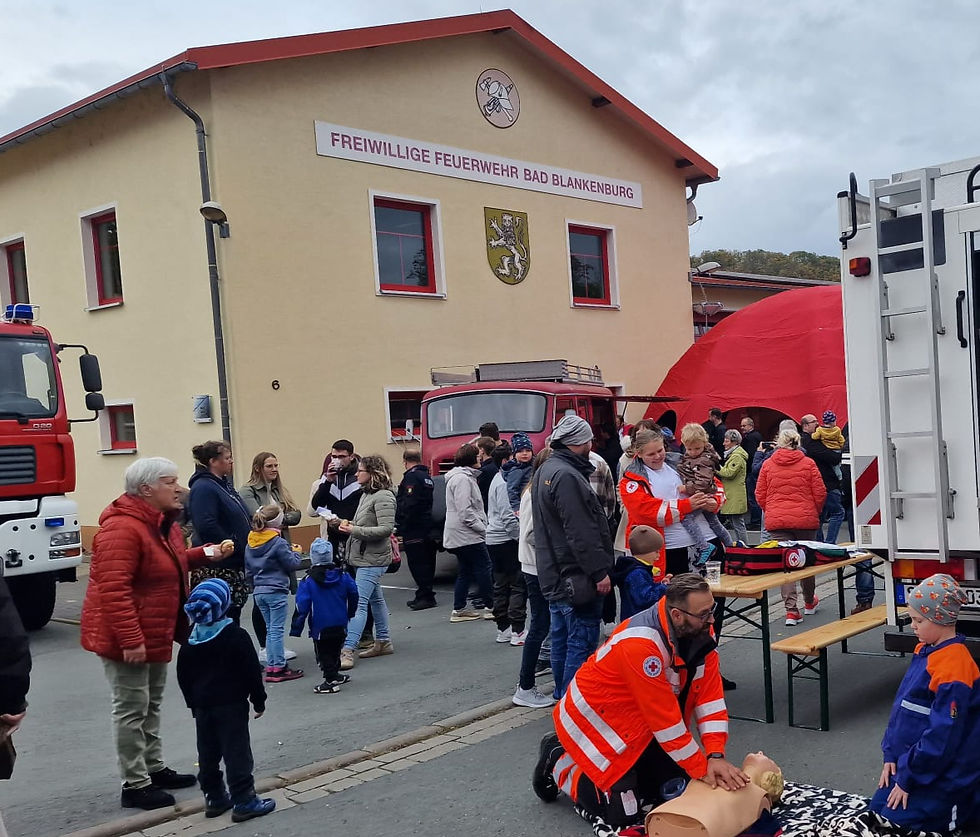 Tag der offenen Tür bei der Feuerwehr Bad Blankenburg