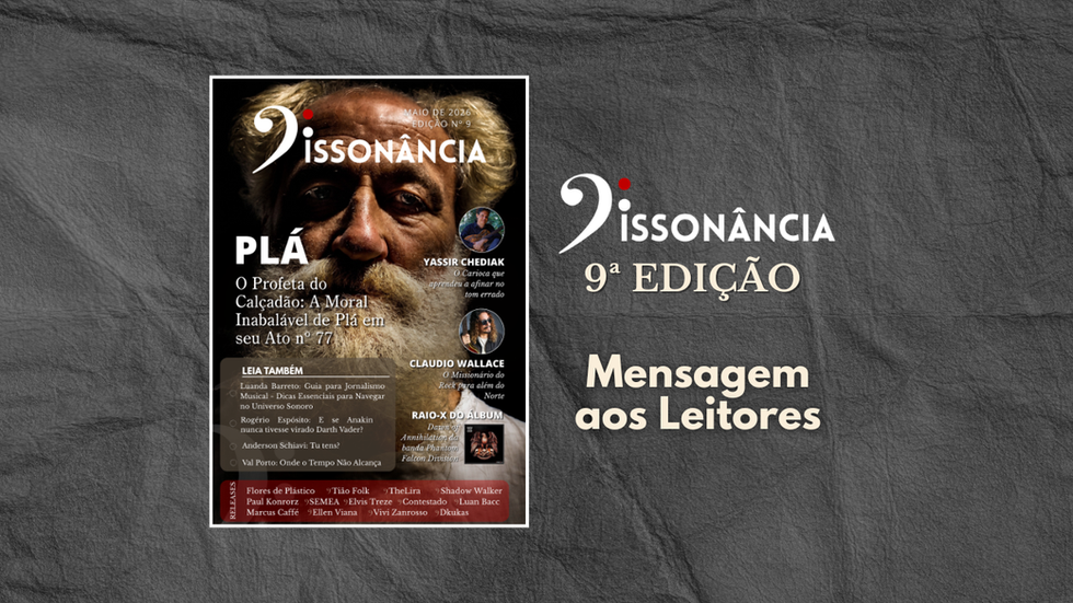 A 9ª Edição da Dissonância está no ar