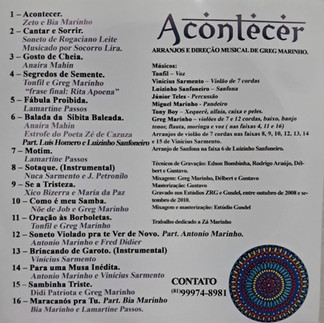 tonfil acontecer verso