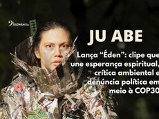 ju abe coberta de lixo eletrônico