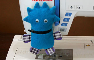 The Stress Gobbler-Blue