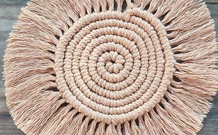 Macrame on Tote