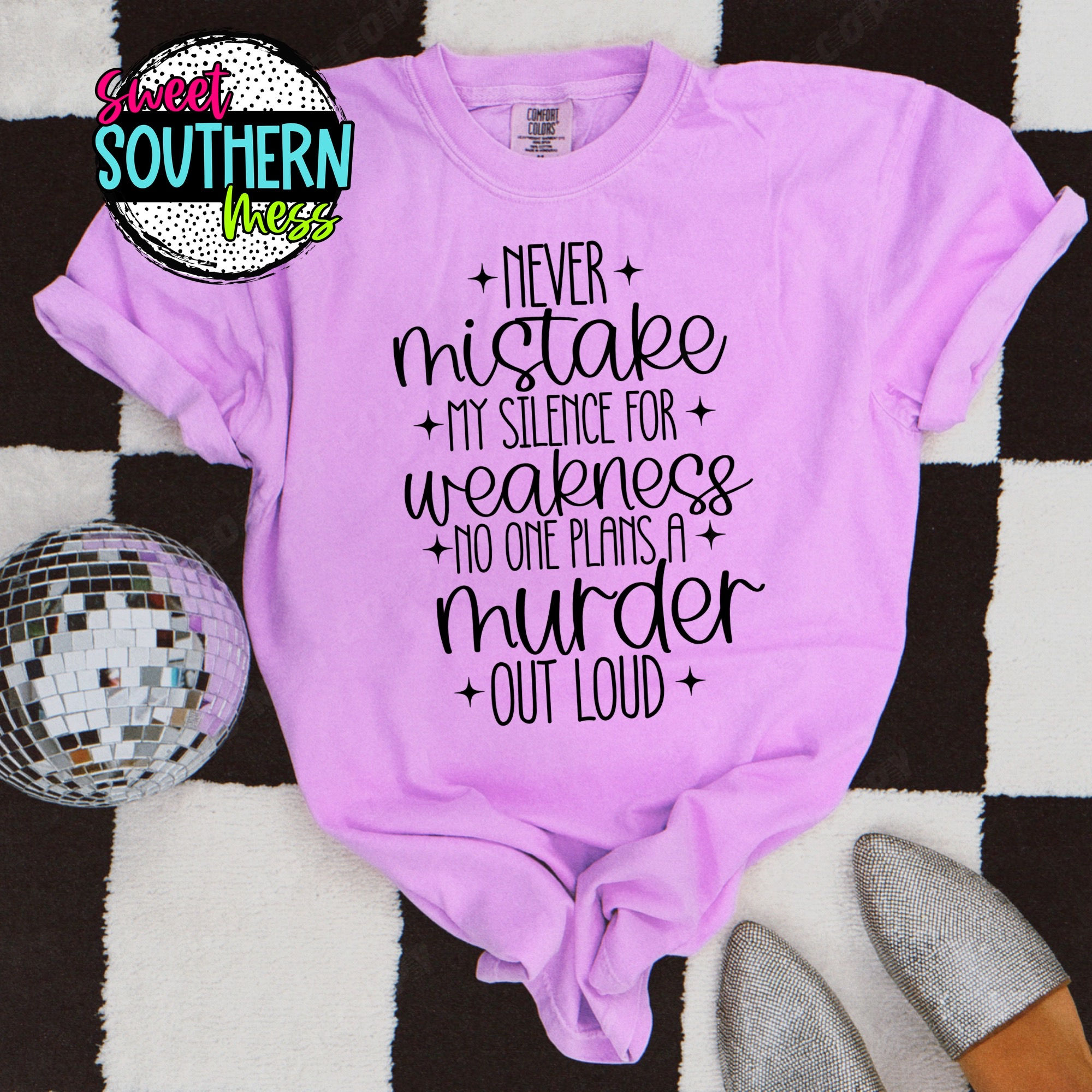 NEVER MISTAKE MY SILENCE FOR WEAKNESS