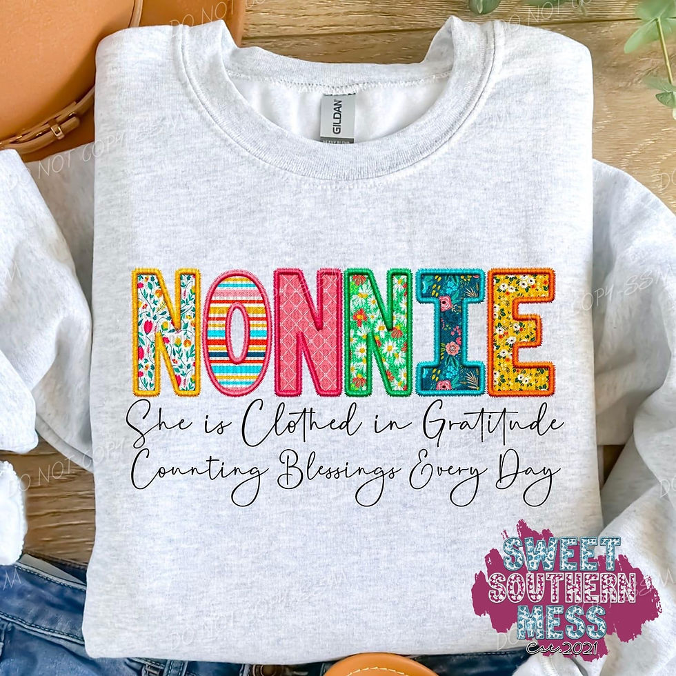 Thumbnail: CLOTHED IN GRATITUDE NAMES TEE