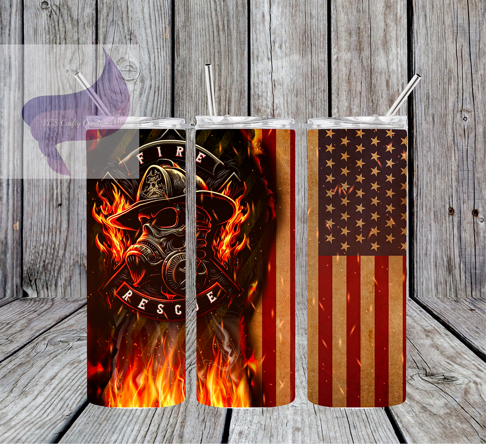 136TBLR Fire Rescue Flag