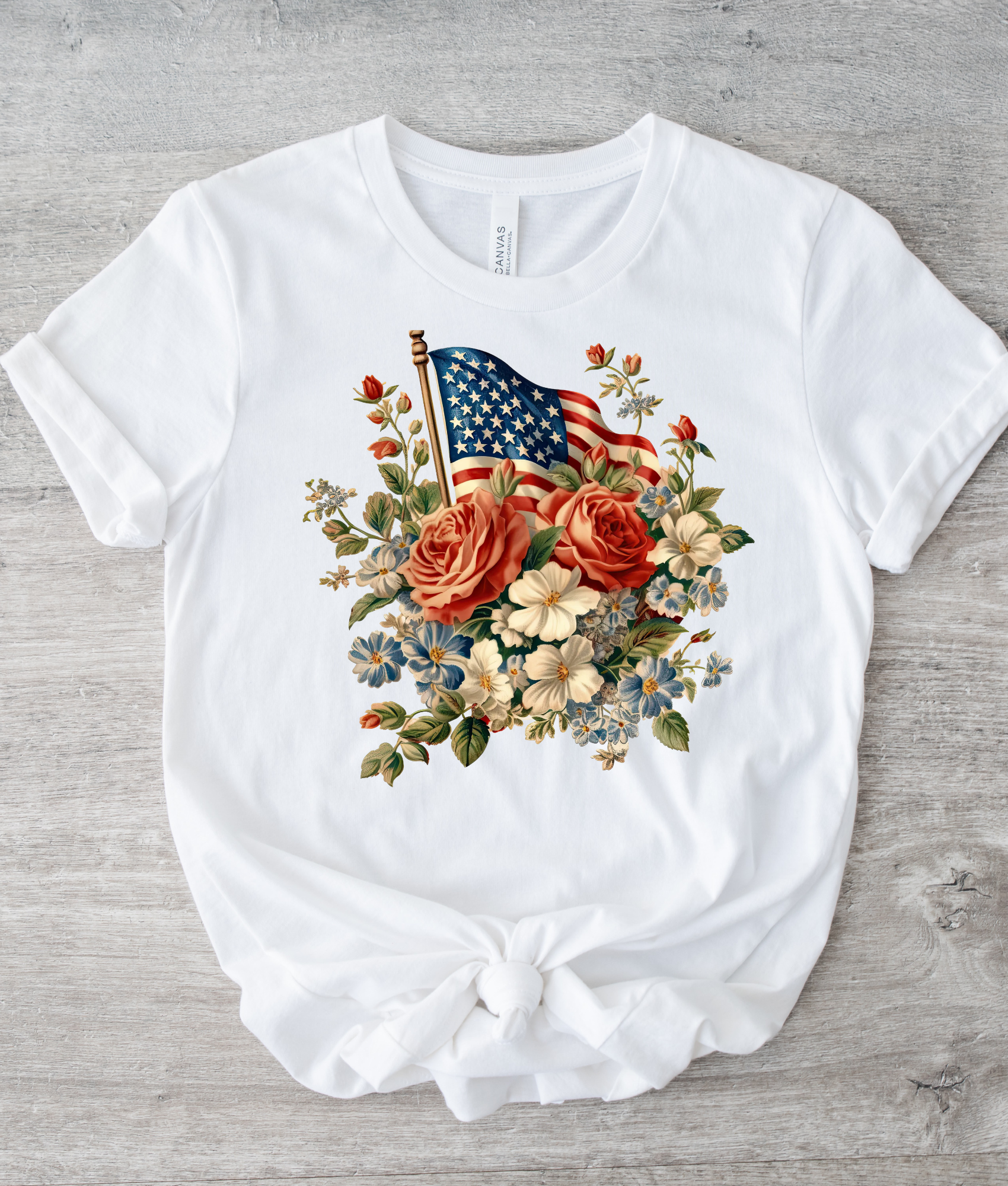 (119T) - Flag n Flowers