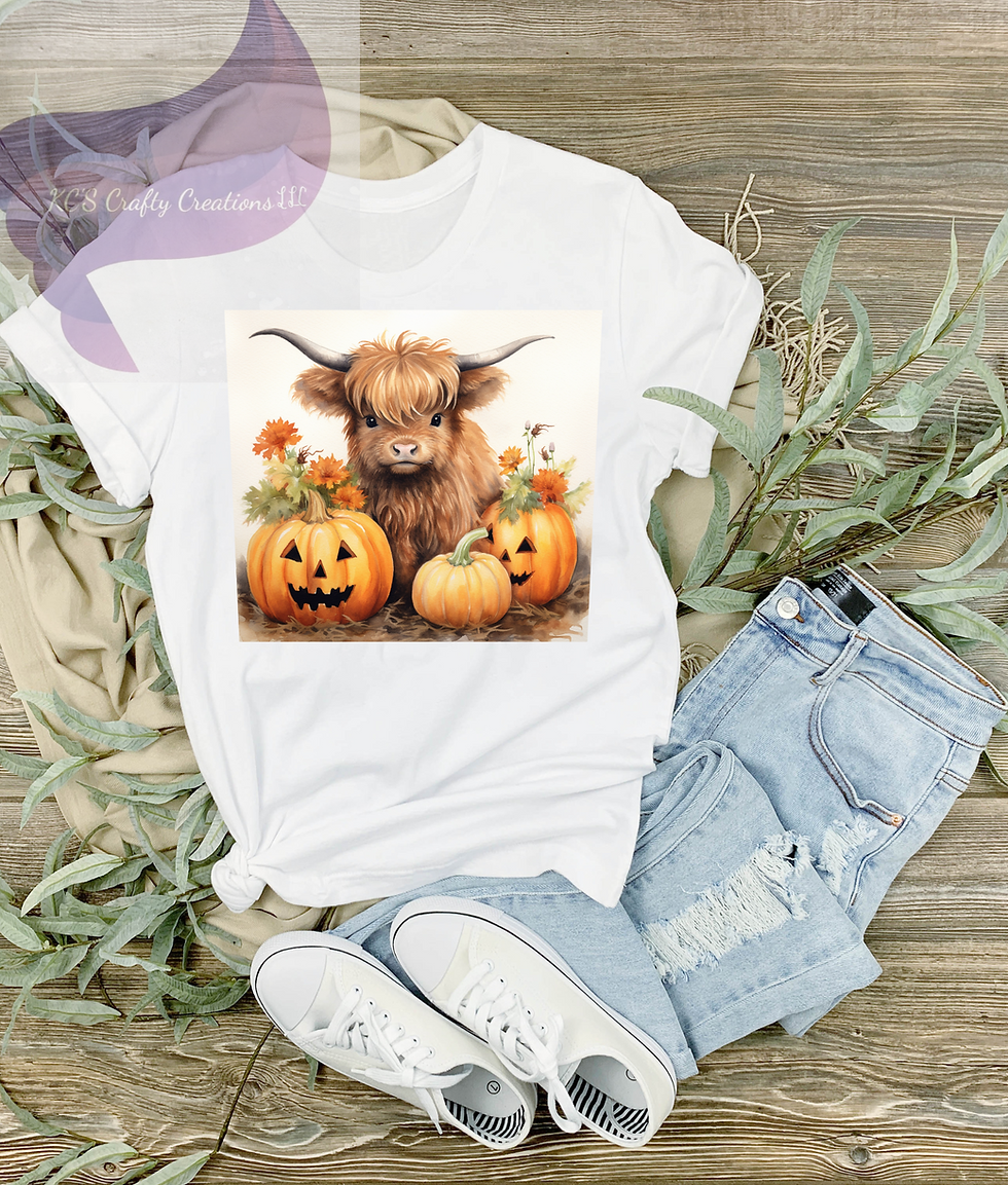 (106T) Pumpkin Cow