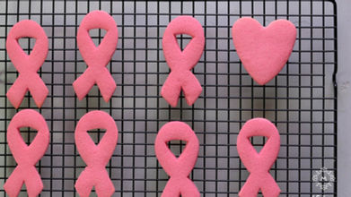 بسكوت الشريط الوردي