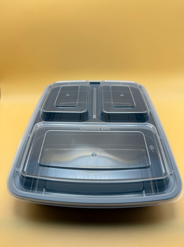 MICROWAVABLE CONTR P/P 56-OZ BLACK