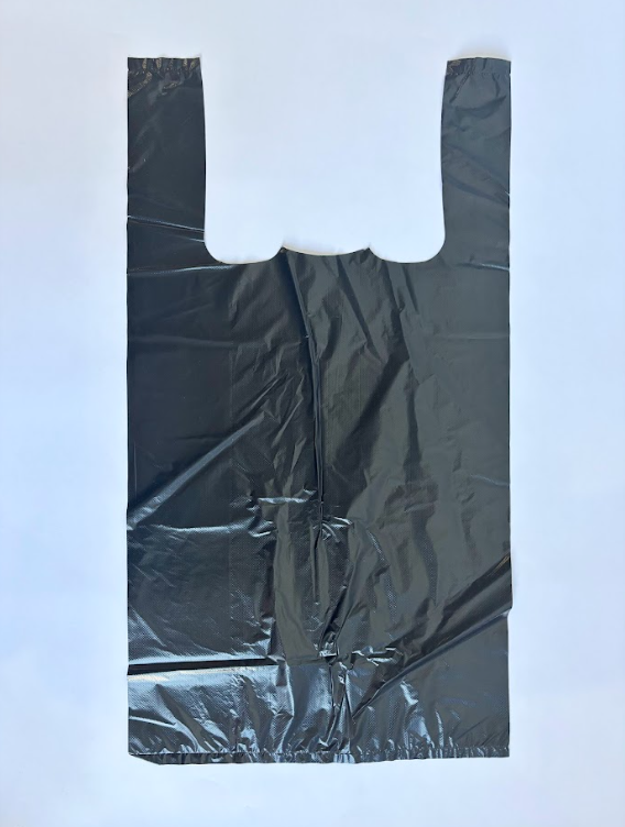 1/8 black shoping bag 1000pcs