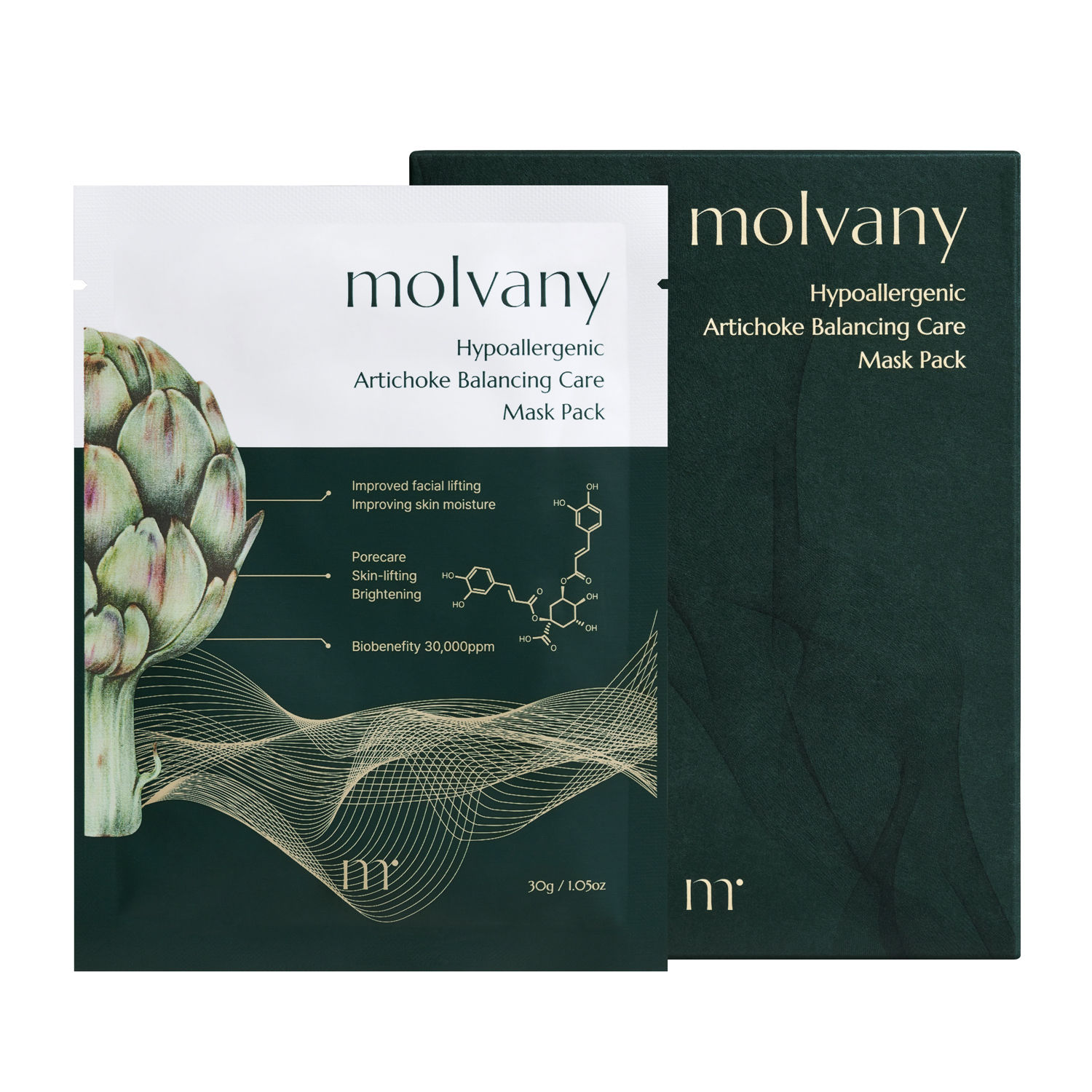 Hypoallergenic Artichoke Balancing Care Mask Pack