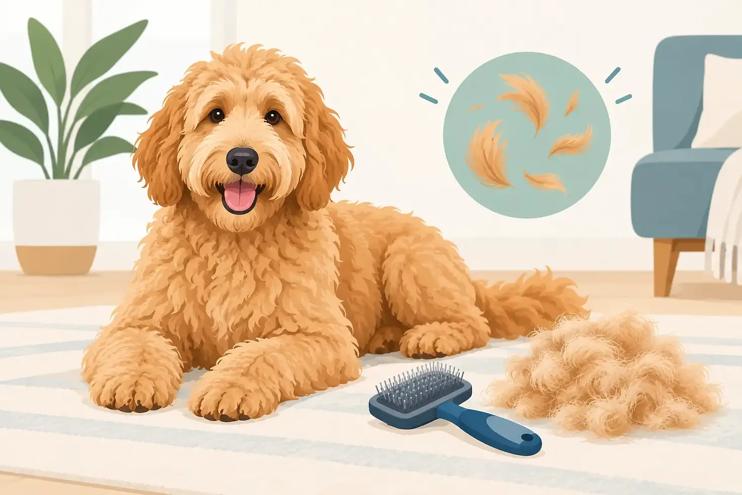 Goldendoodle Shedding FAQ for New Dog Families