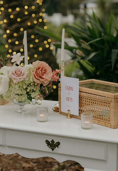 welcome table details